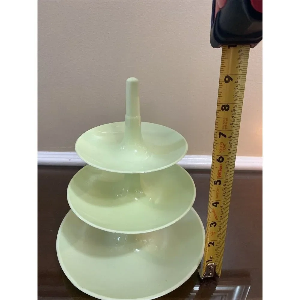 Koziol Etagere Babell Three Tier Serving Stand, Plastic, Preowned